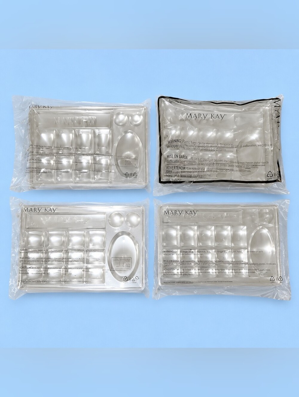 Mary Kay Makeup Organizer Trays – 4 Sets Of 30– New Sealed